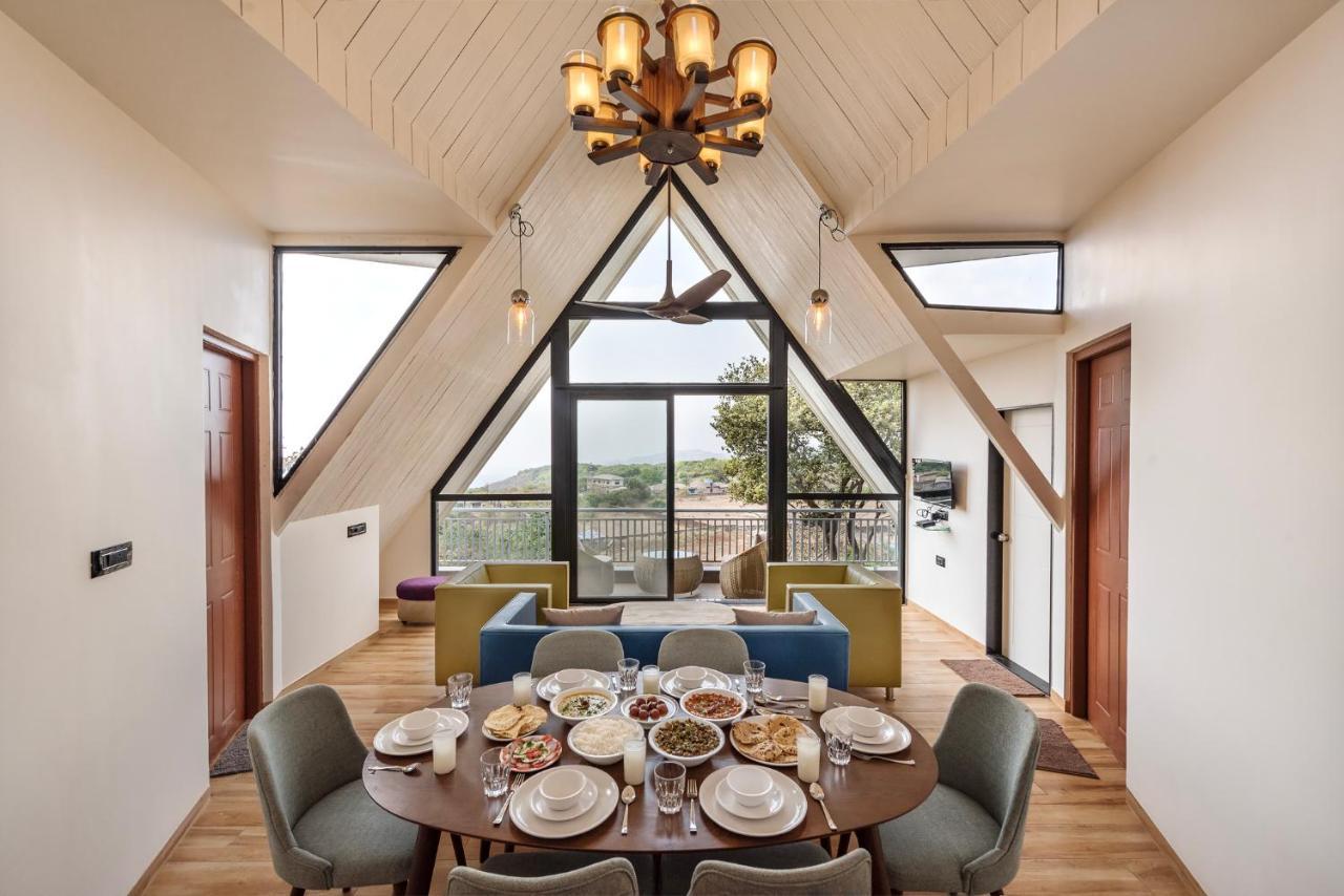 Saffronstays Harrier Crest, Lonavala - A Frame Villa With Bathtub Serving Delicious Veg Food Exteriér fotografie